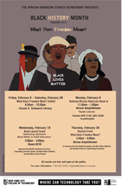 Black History Month 2015 Poster