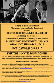 Black History Month National 2017 Poster #2
