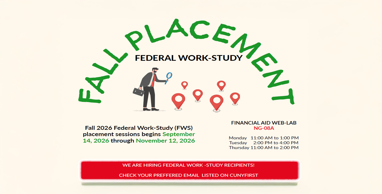Federal Work Study Fall 2026