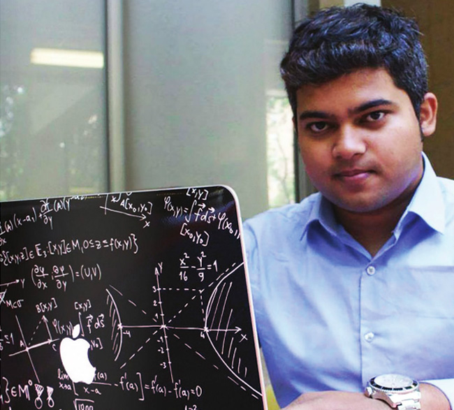 MD Arefin, a computer systems major