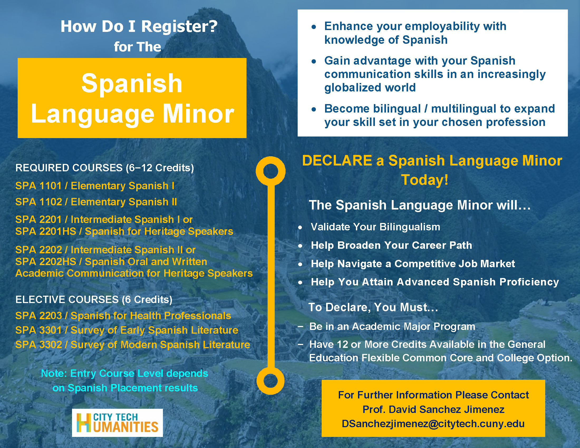 Spanish Language Minor