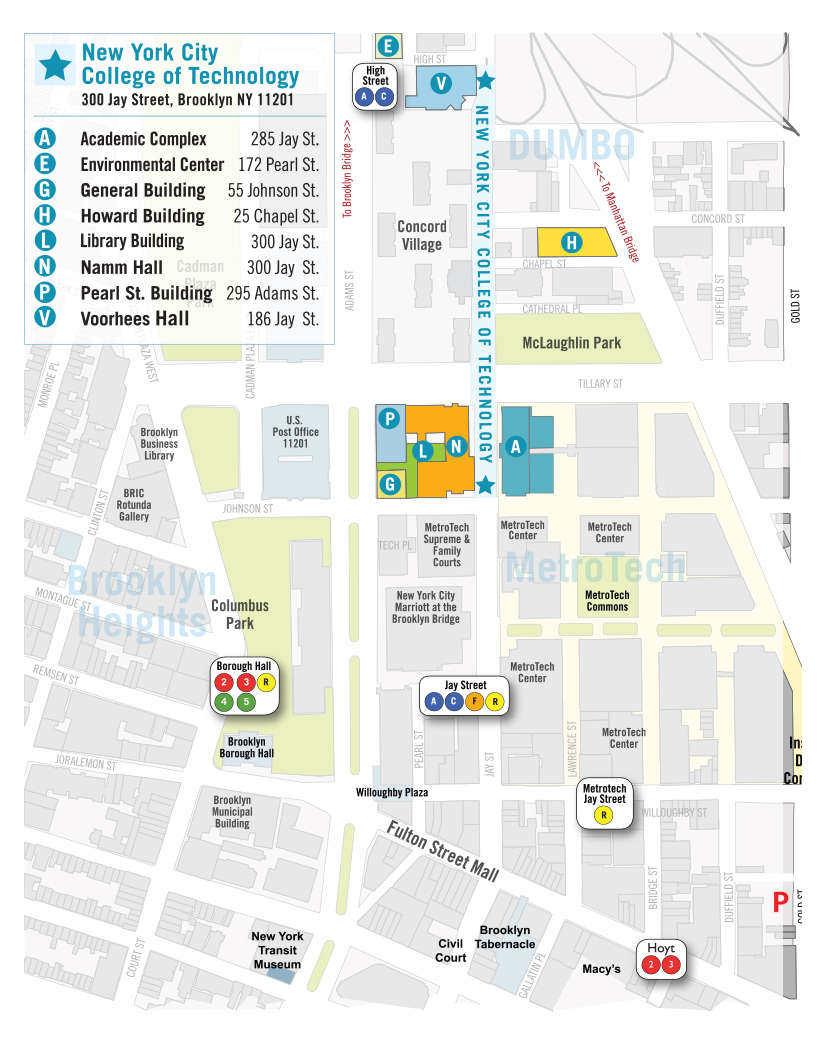 Directions & Map About Us City Tech