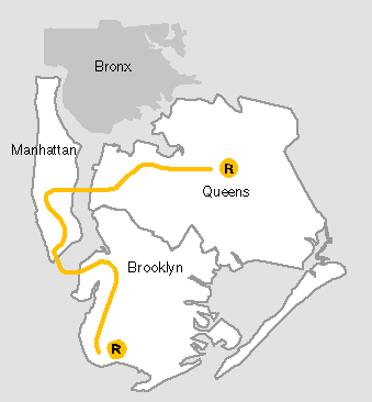 The R Train Line