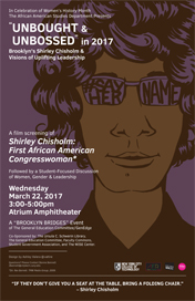 Women's History Month 2017 Poster