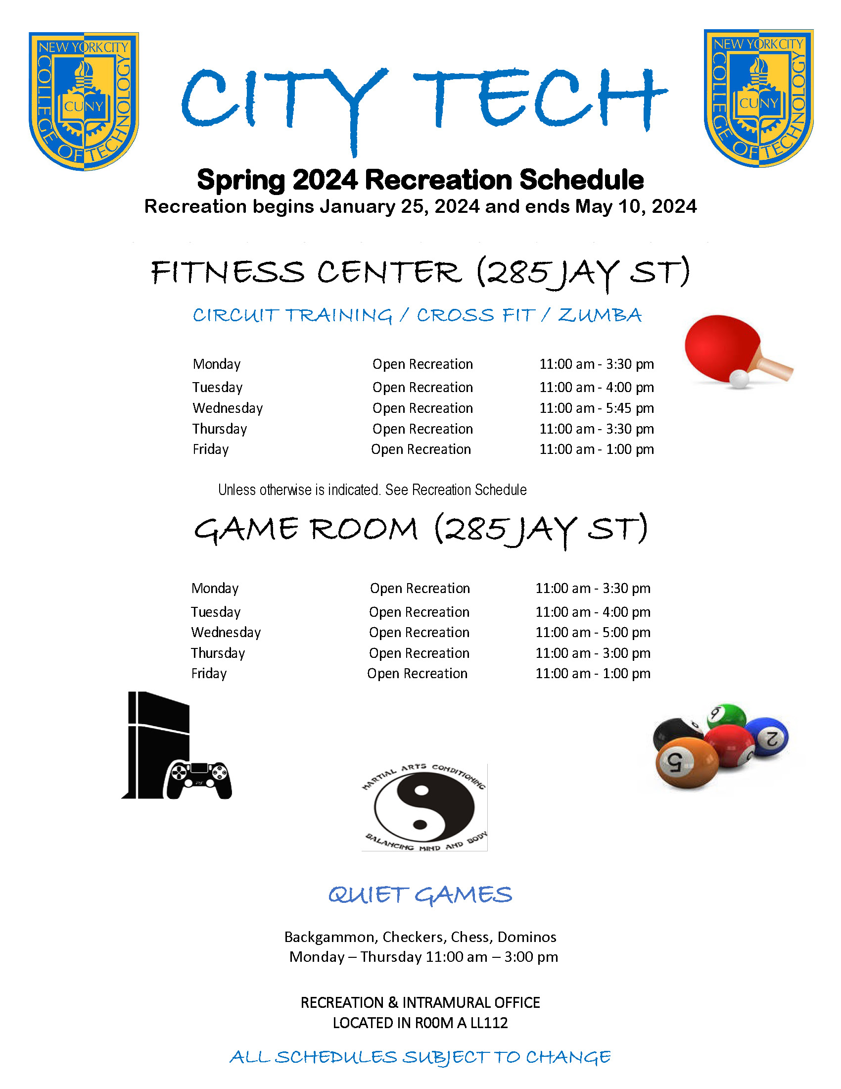 Spring Recreation