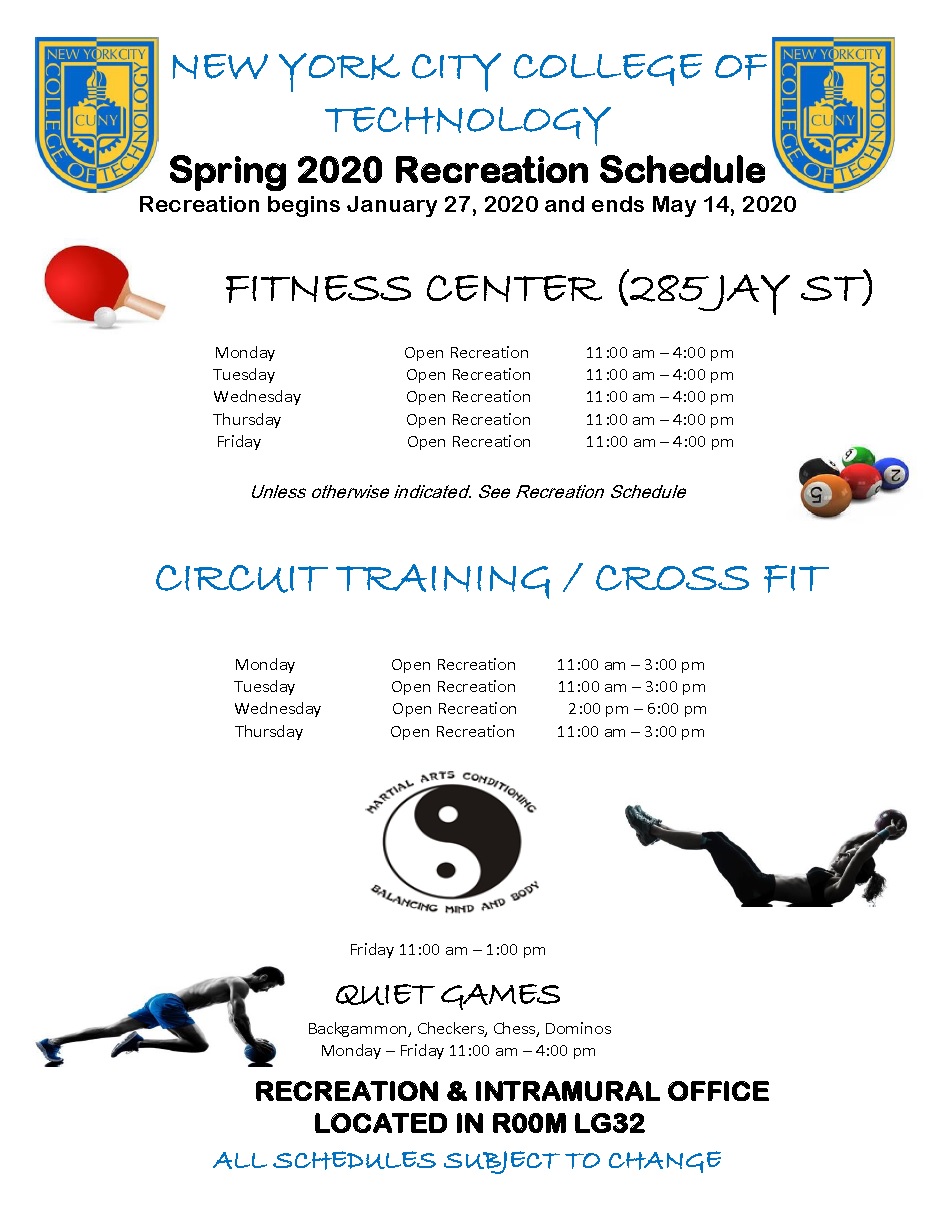 Recreation and Intramural - City Tech