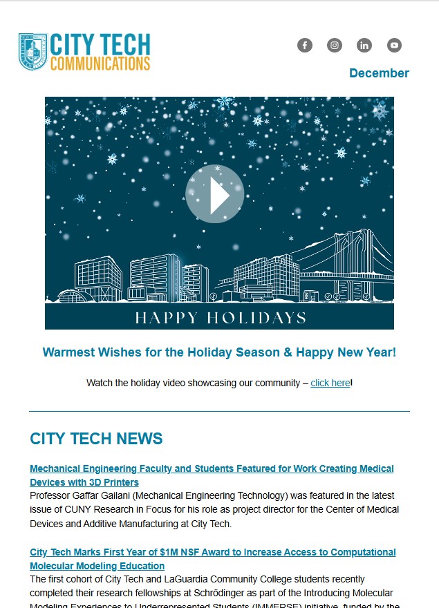 December 2024 Newsletter