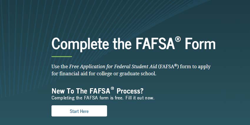 Complete the FAFSA