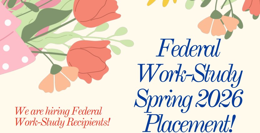 Federal Work Study Spring 2026