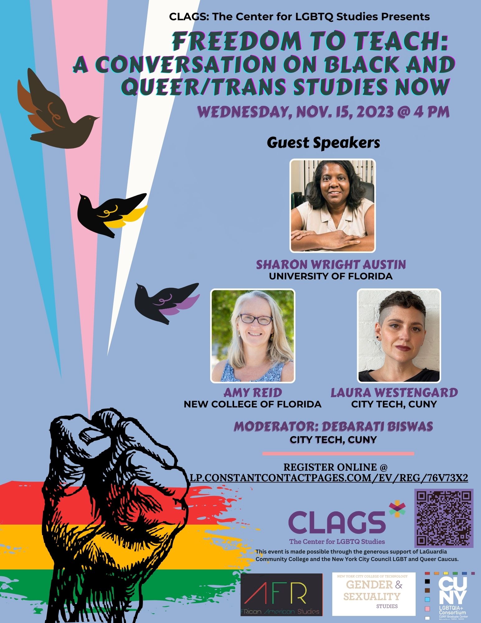Freedom to Teach Black and Queer Trans Conversations
