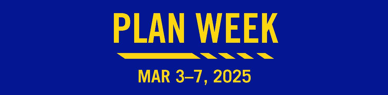 Plan Week march 3-7