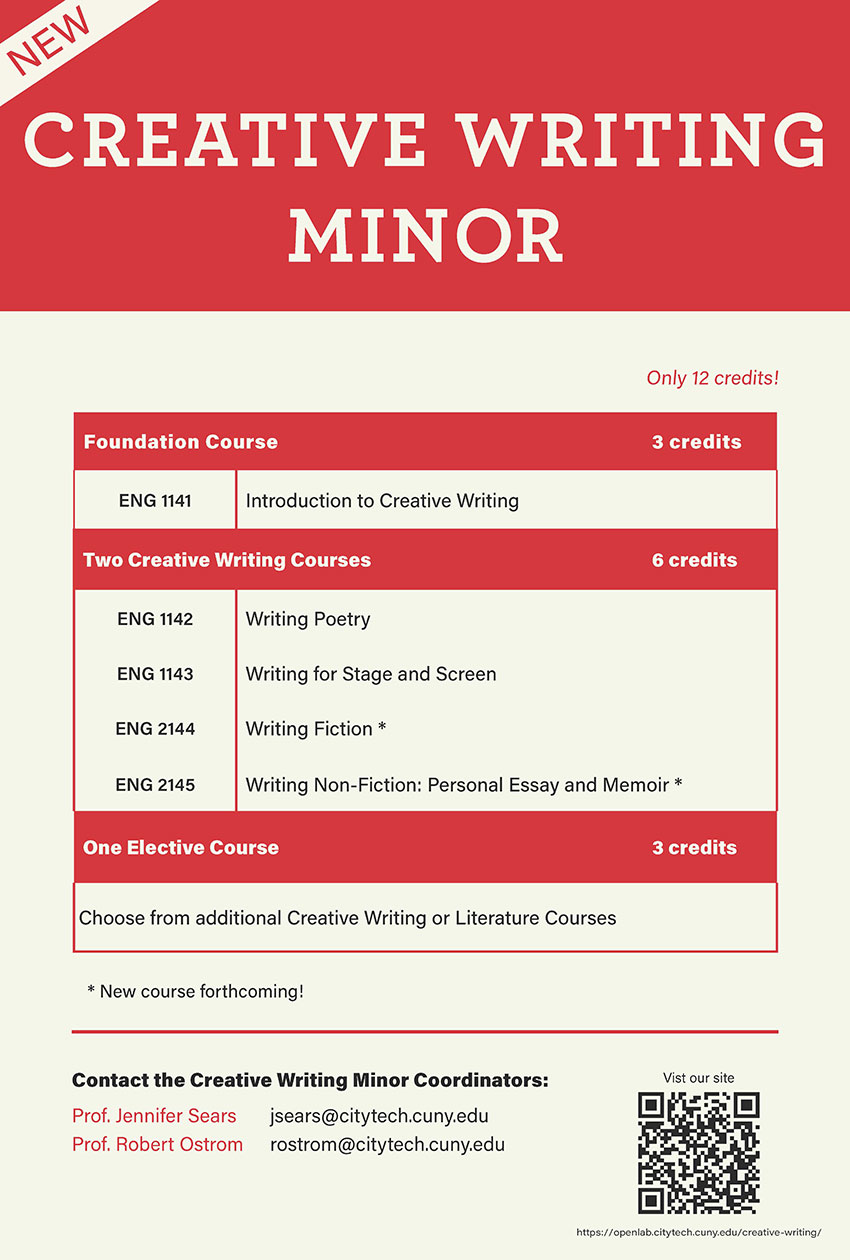 Creative Writing Minor