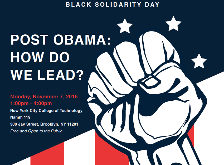 To celebrate Black Solidarity Day, City Tech's African American Studies