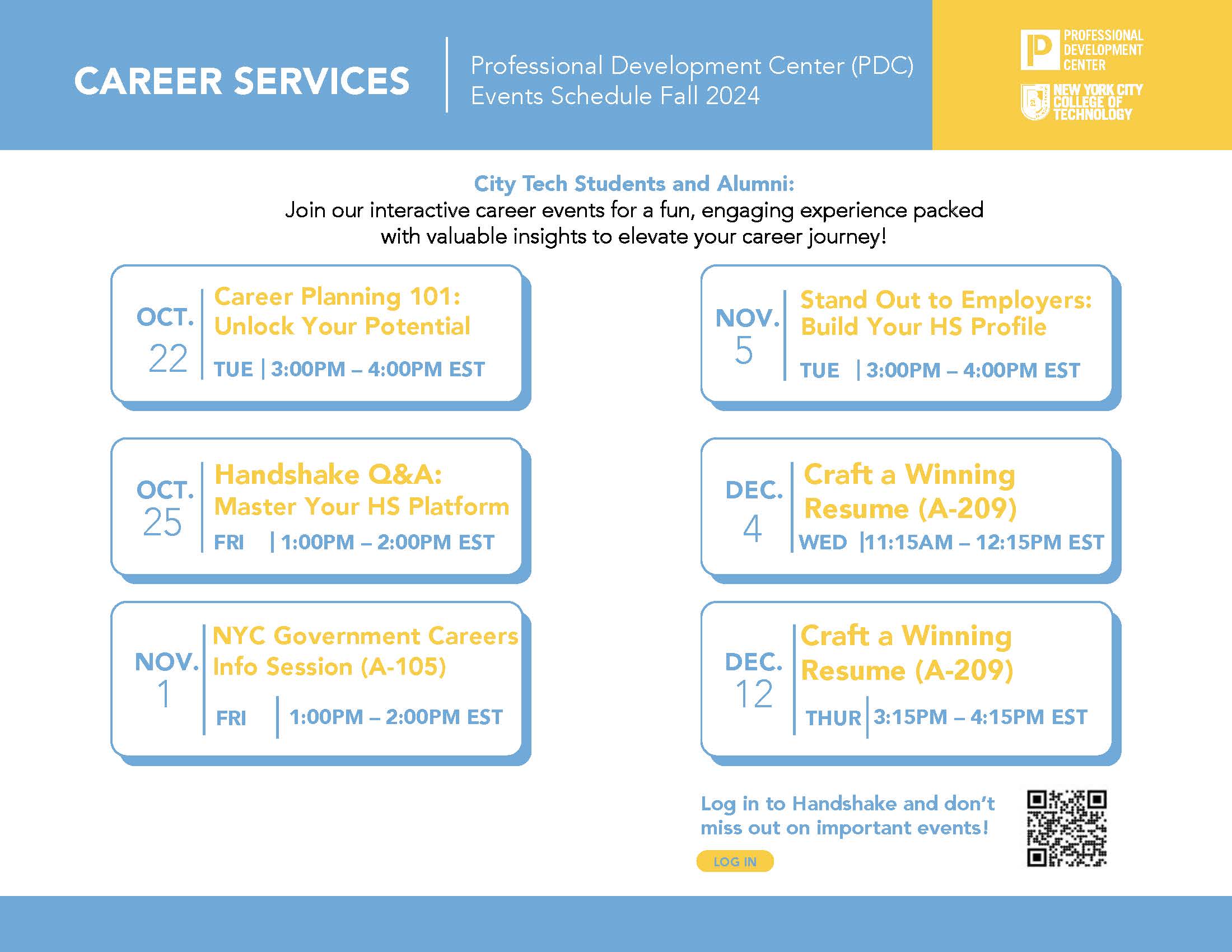 PDC fall 2024 Event
