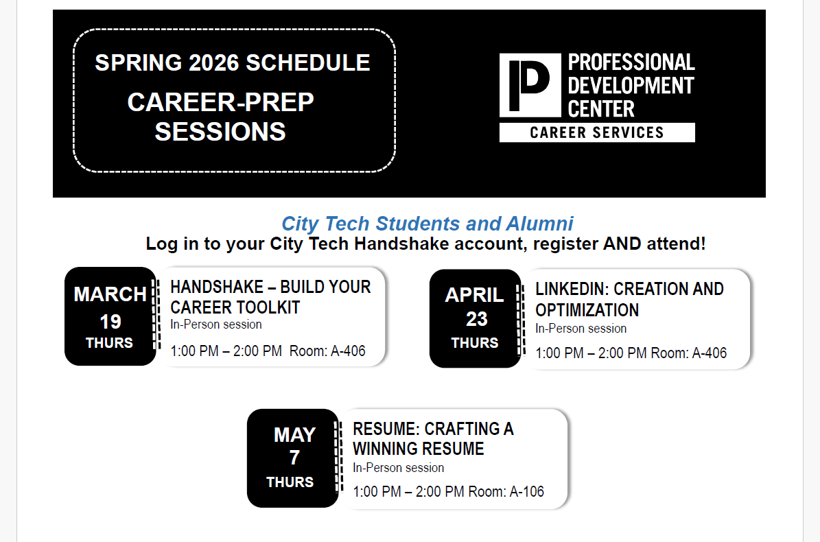 Flyer 2: Professional Development Workshops