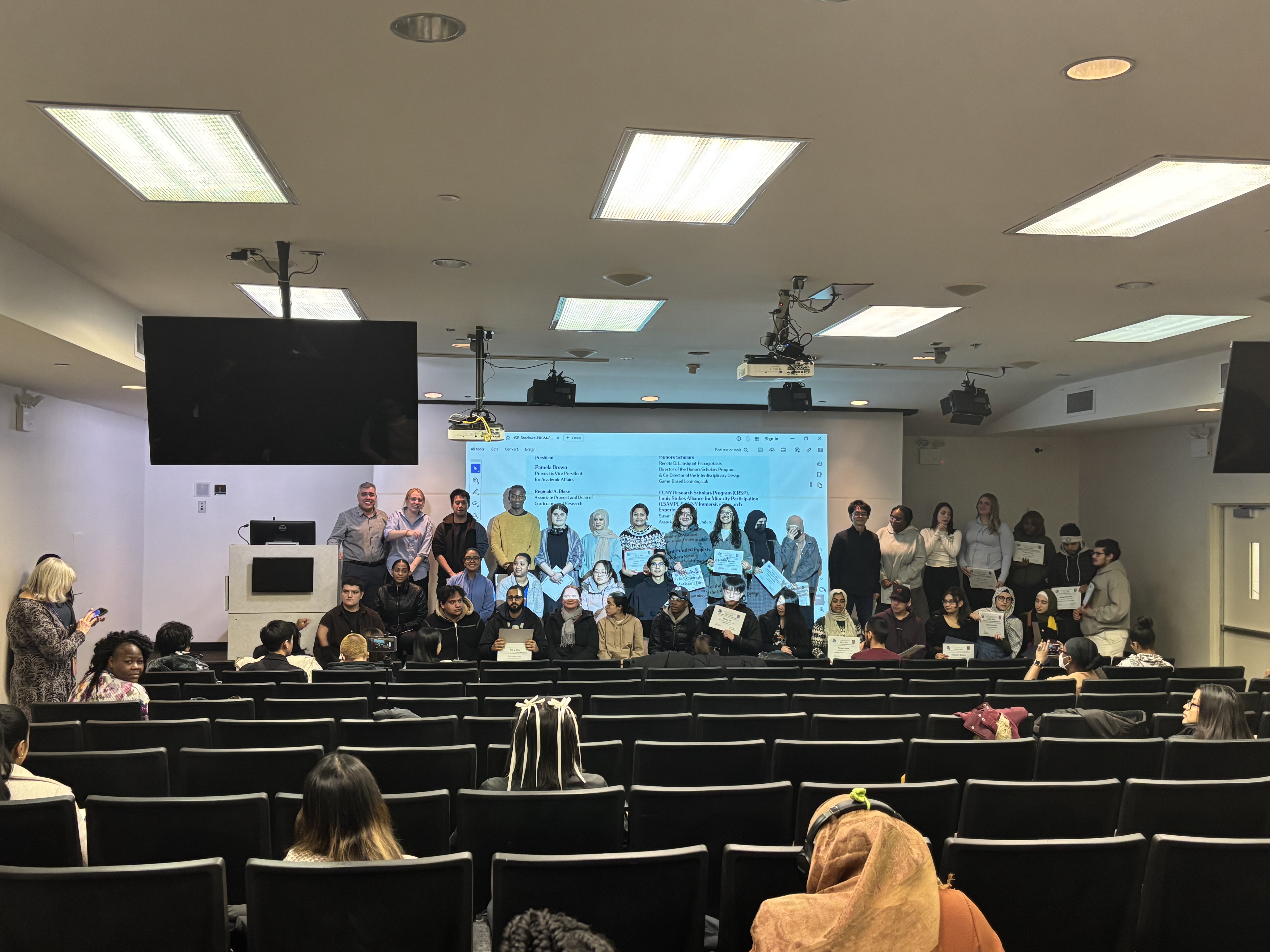 Fall 2024 Poster Session Awards Ceremony