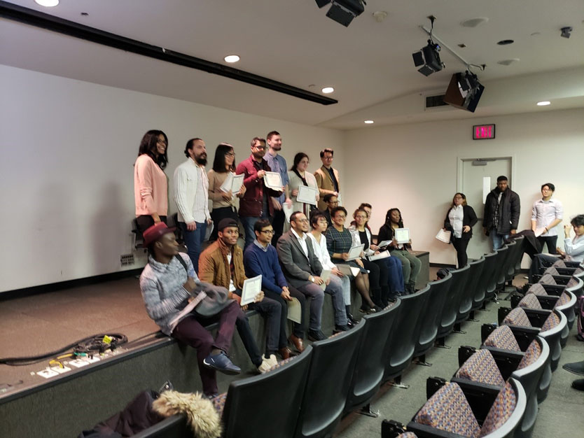 Fall 2018 Poster Session Awards Ceremony