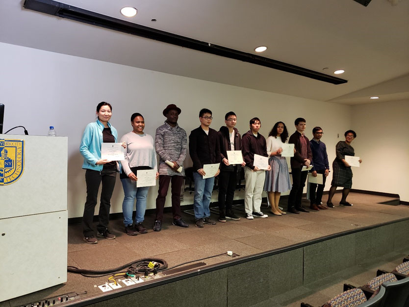 Fall 2018 Poster Session Awards Ceremony