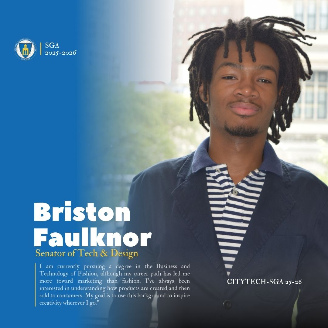 SGA Senator, Technology & Design