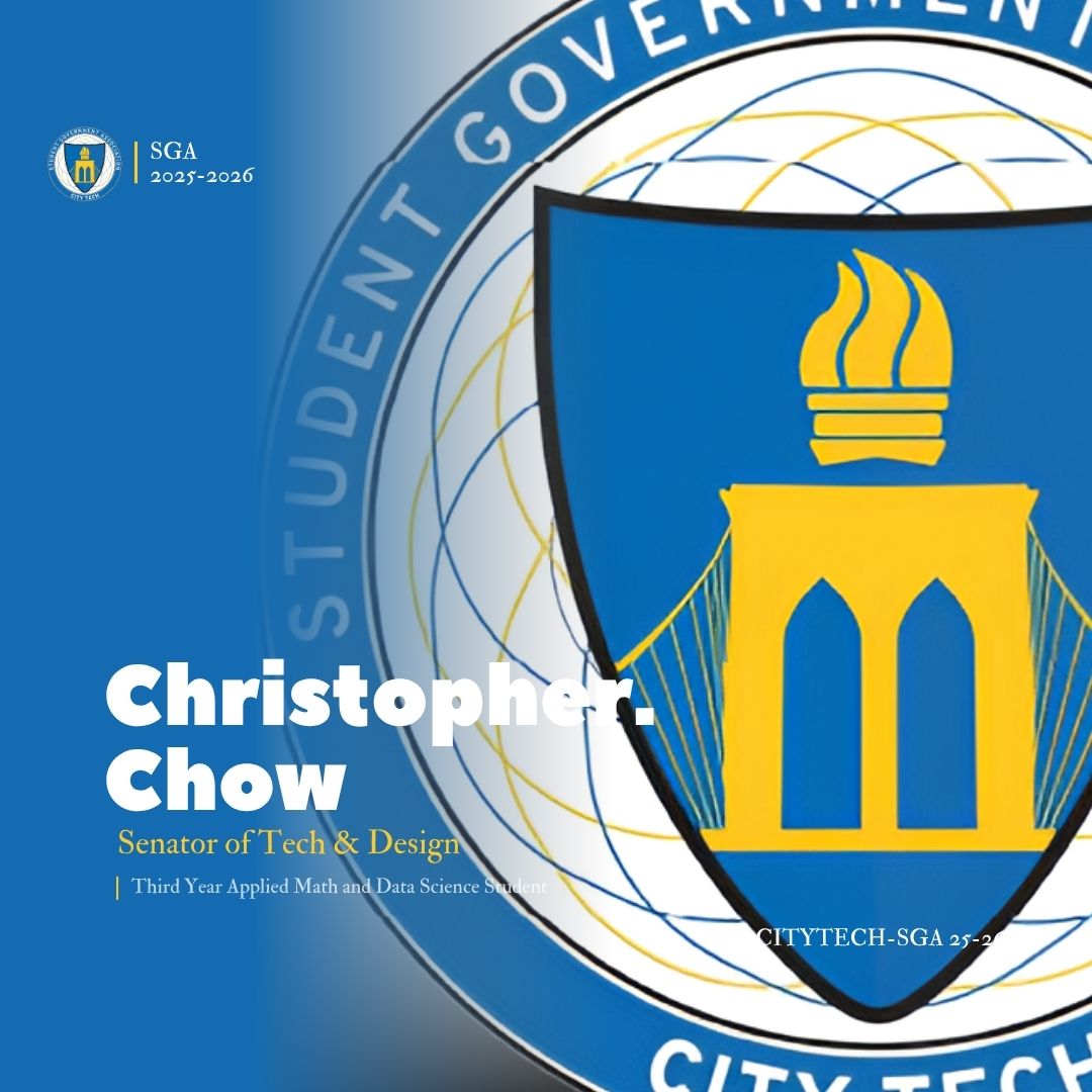 SGA Senator, Technology & Design