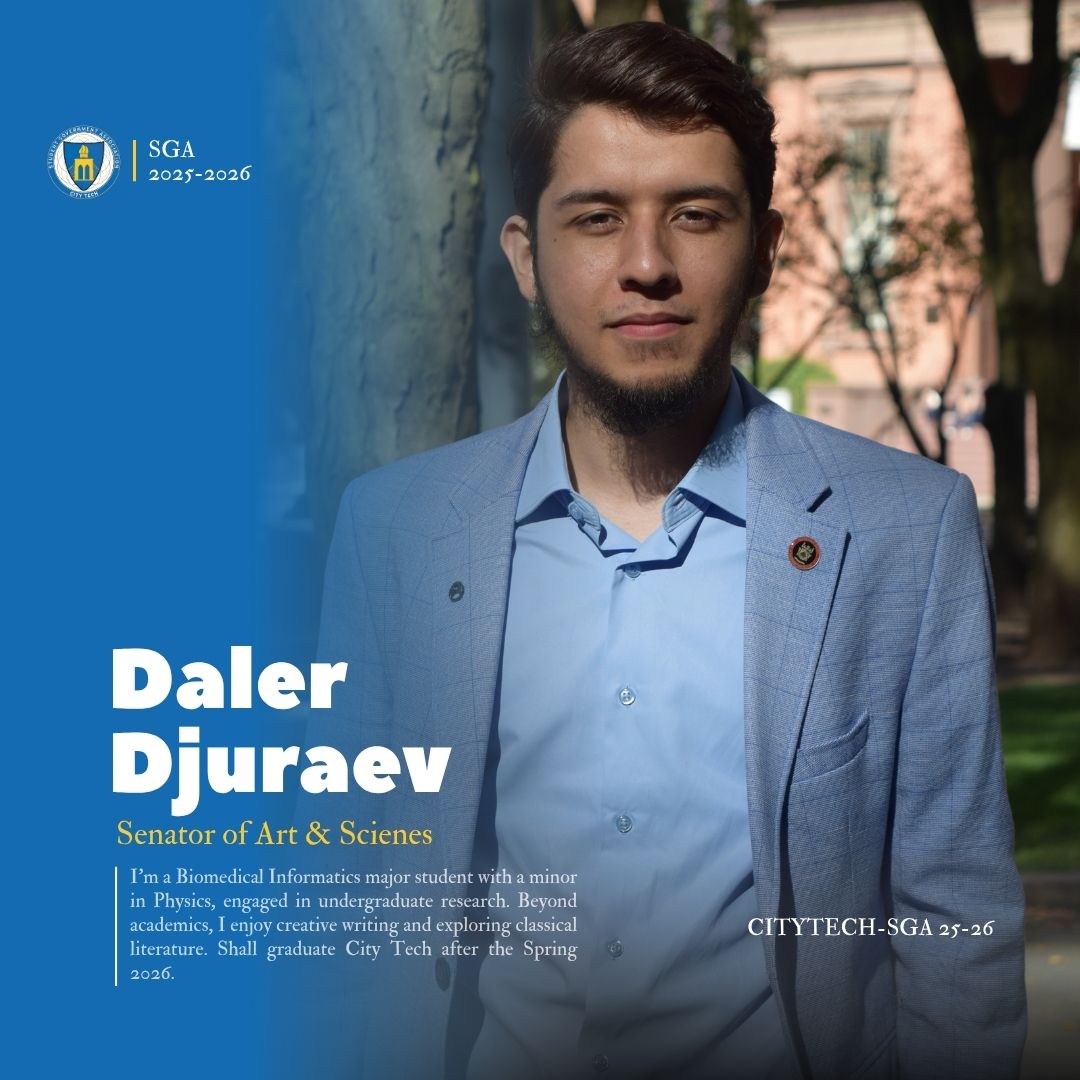 SGA Senator, Art & Science